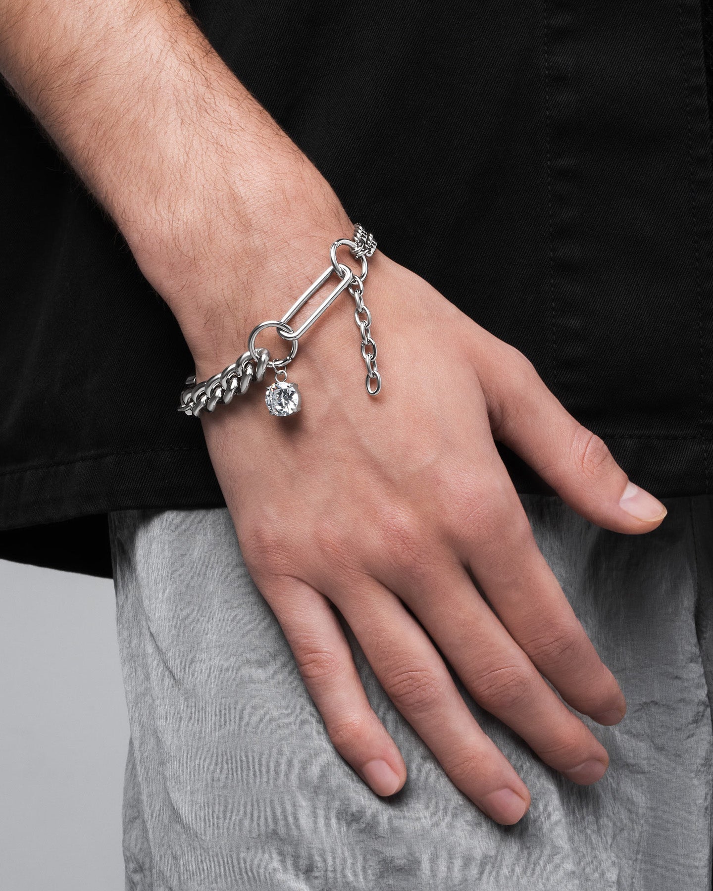 stainless-steel man
