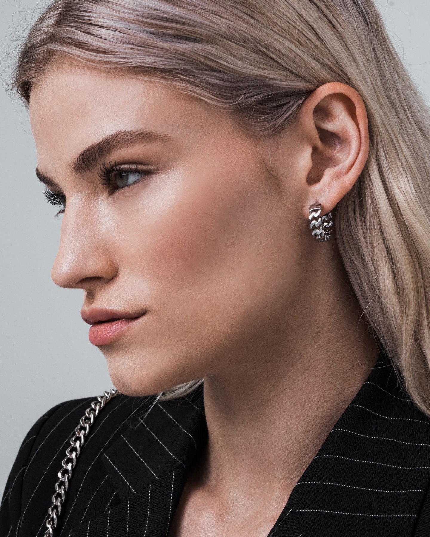 stainless-steel woman