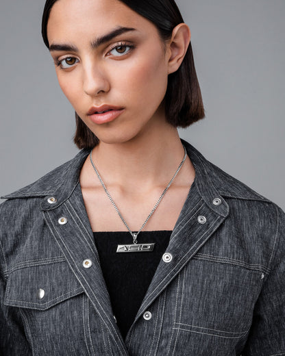 stainless-steel woman