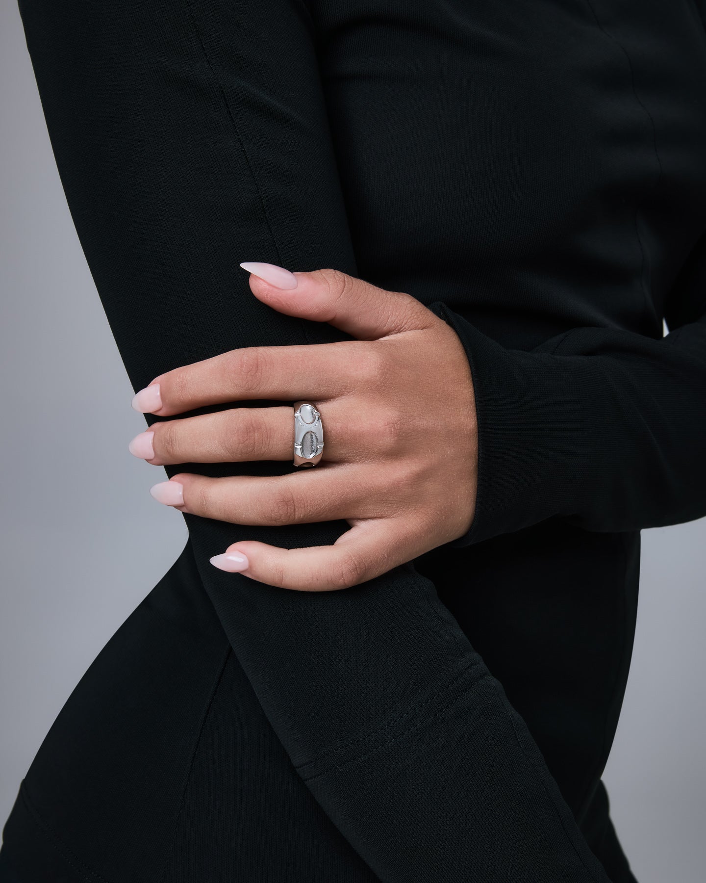 stainless-steel woman