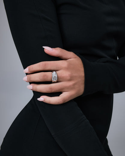 stainless-steel woman