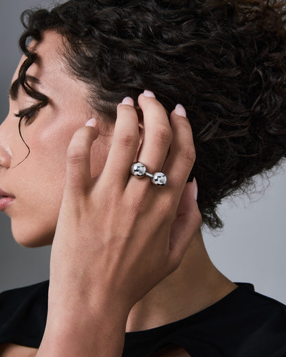 stainless-steel woman