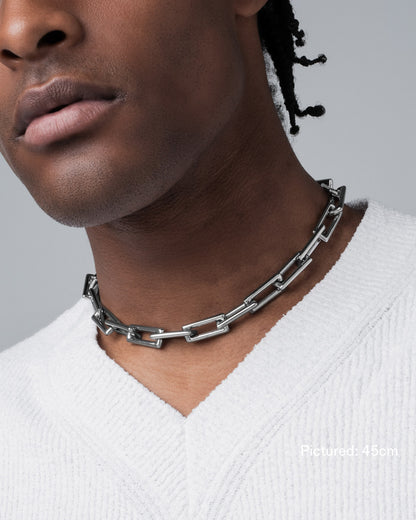 stainless-steel man
