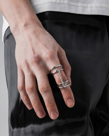 stainless-steel man