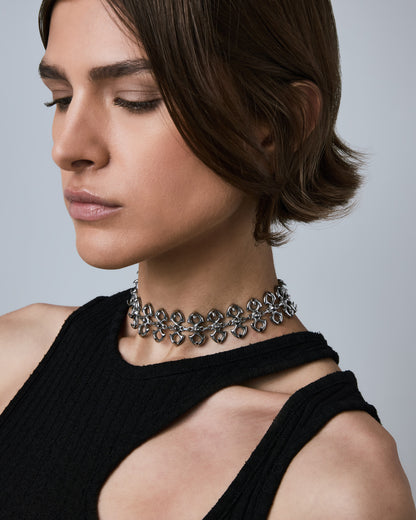 stainless-steel woman