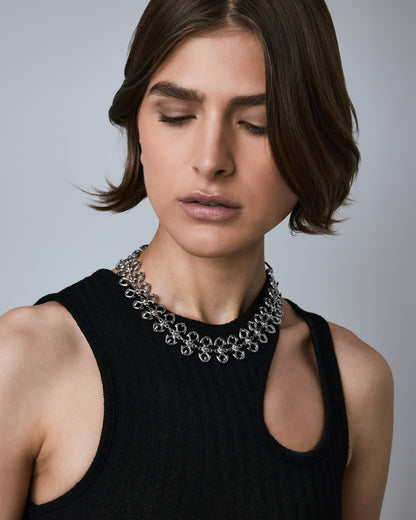 stainless-steel woman