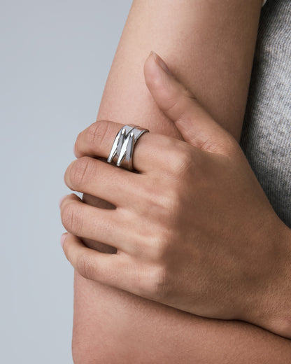 stainless-steel woman