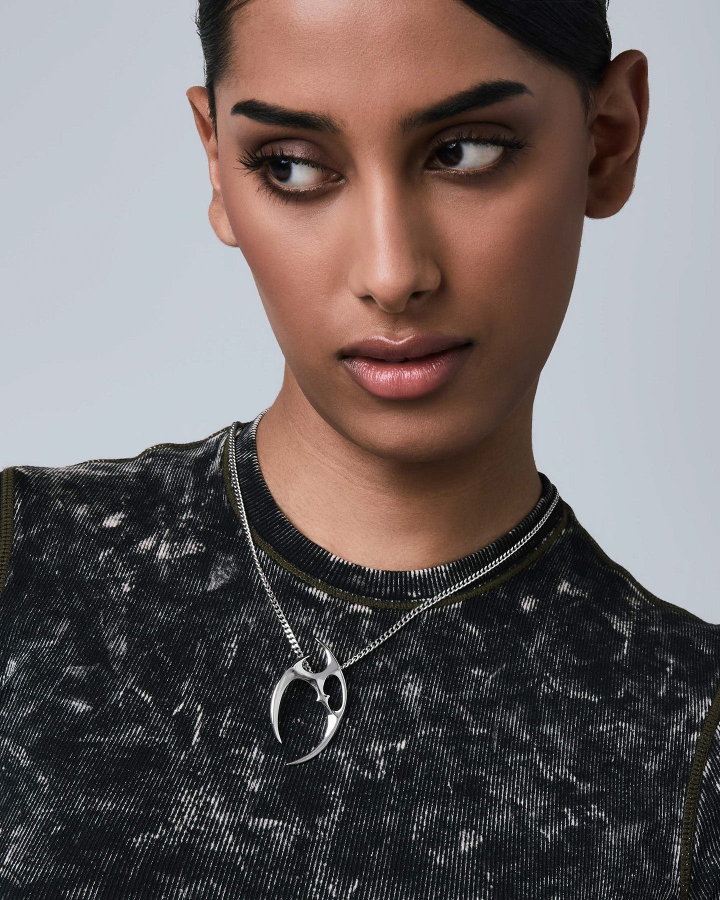 stainless-steel woman