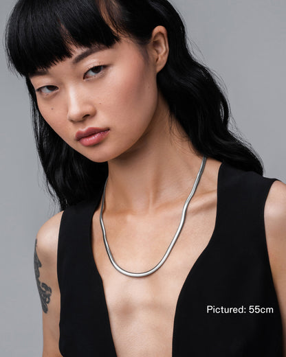 stainless-steel woman
