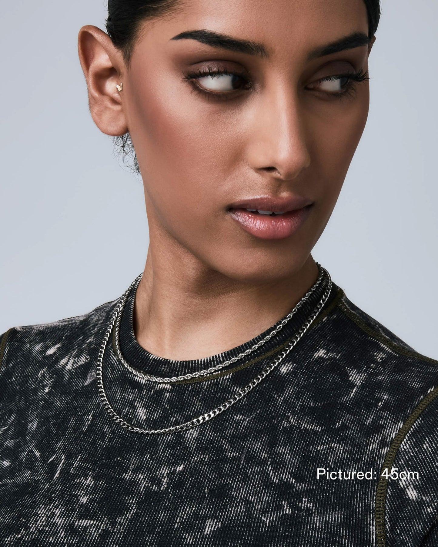 stainless-steel woman