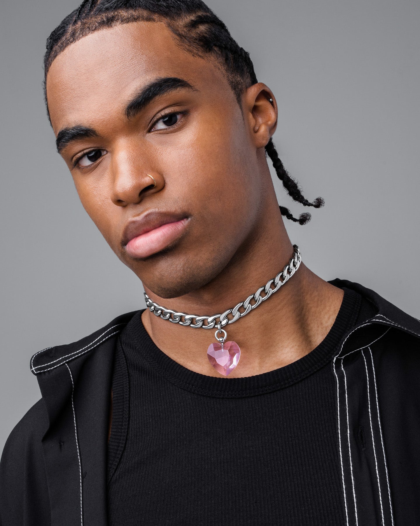 ペアでおすすめ Vitaly Crush ハートチェーンネックレス Vitaly | Stainless Steel Accessories | The Crush Chain