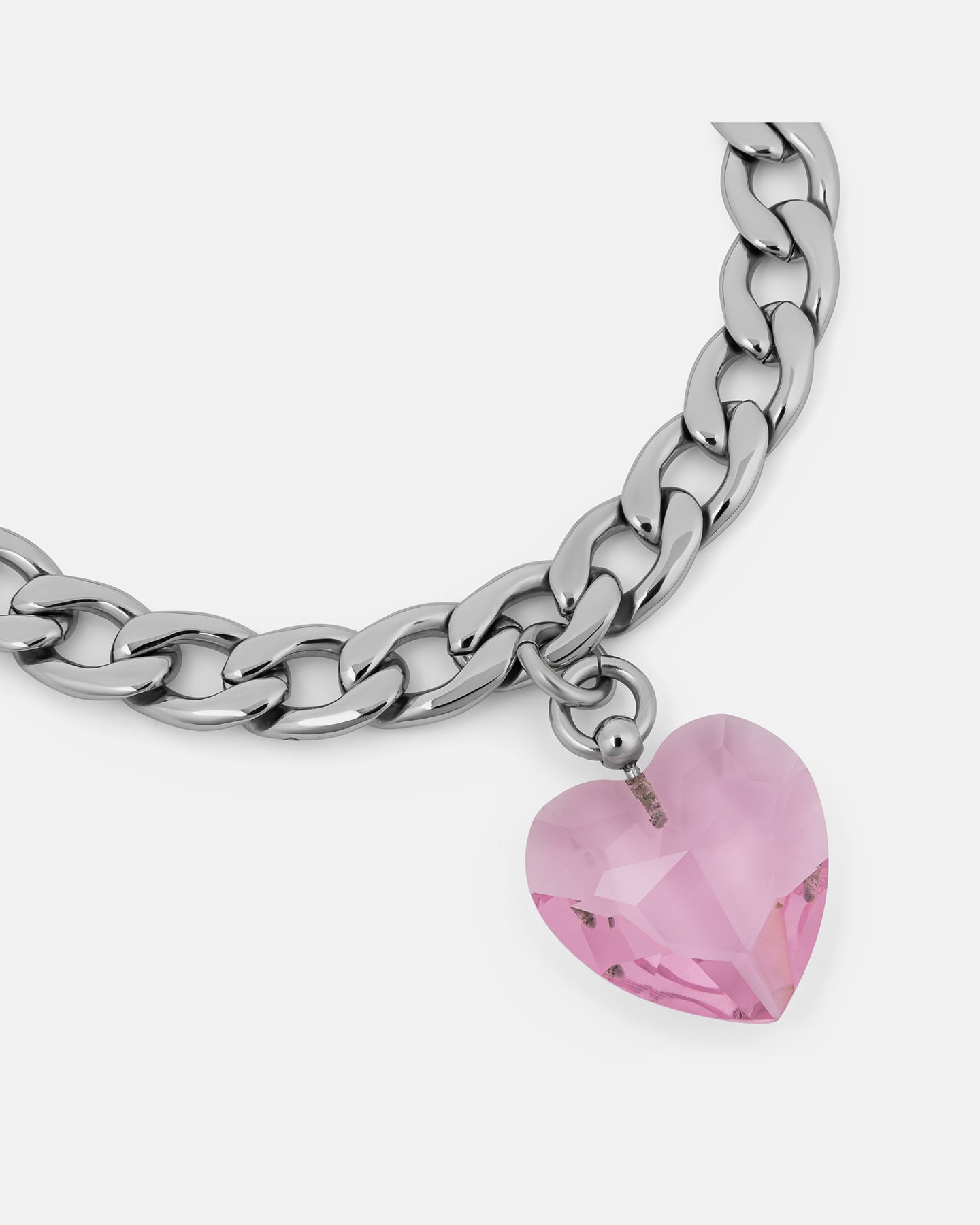 ペアでおすすめ Vitaly Crush ハートチェーンネックレス Vitaly | Stainless Steel Accessories | The Crush Chain