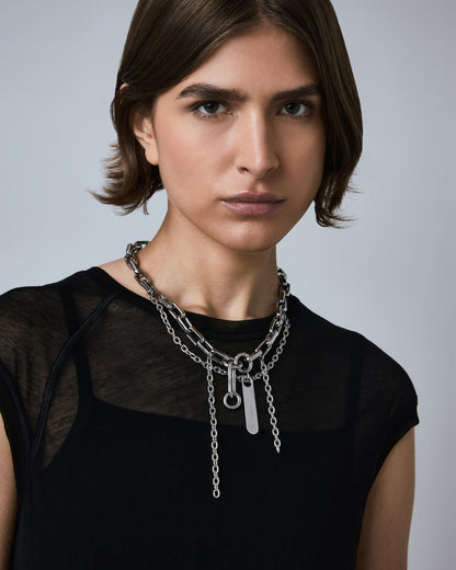 stainless-steel woman