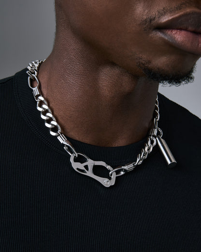 stainless-steel man