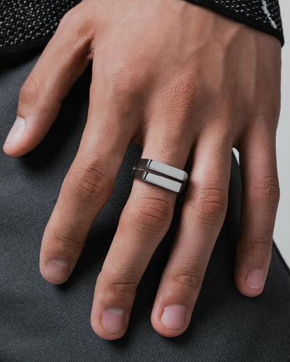 stainless-steel man