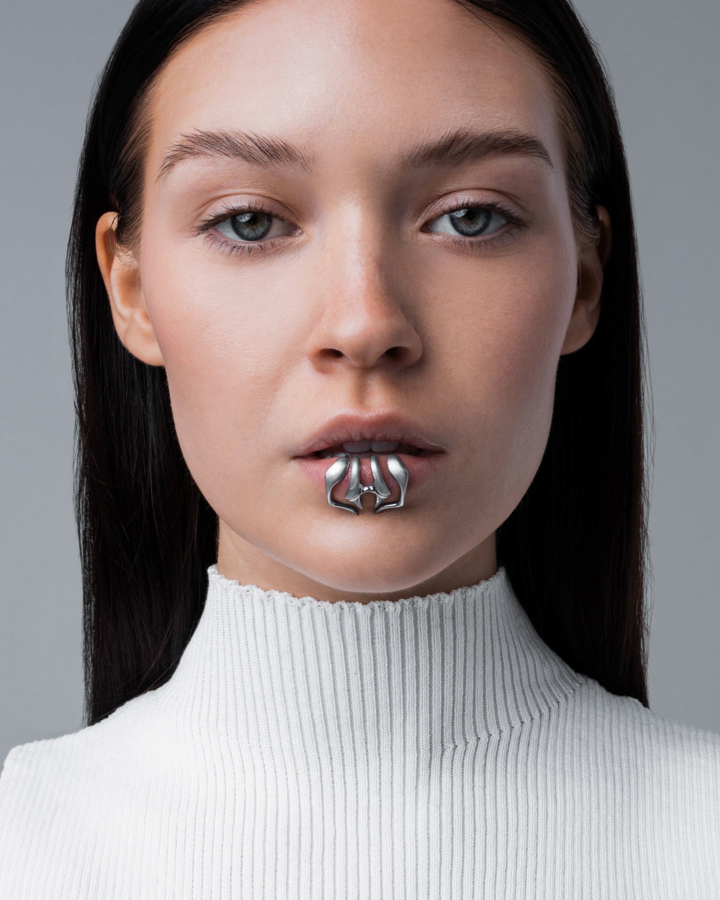 stainless-steel woman