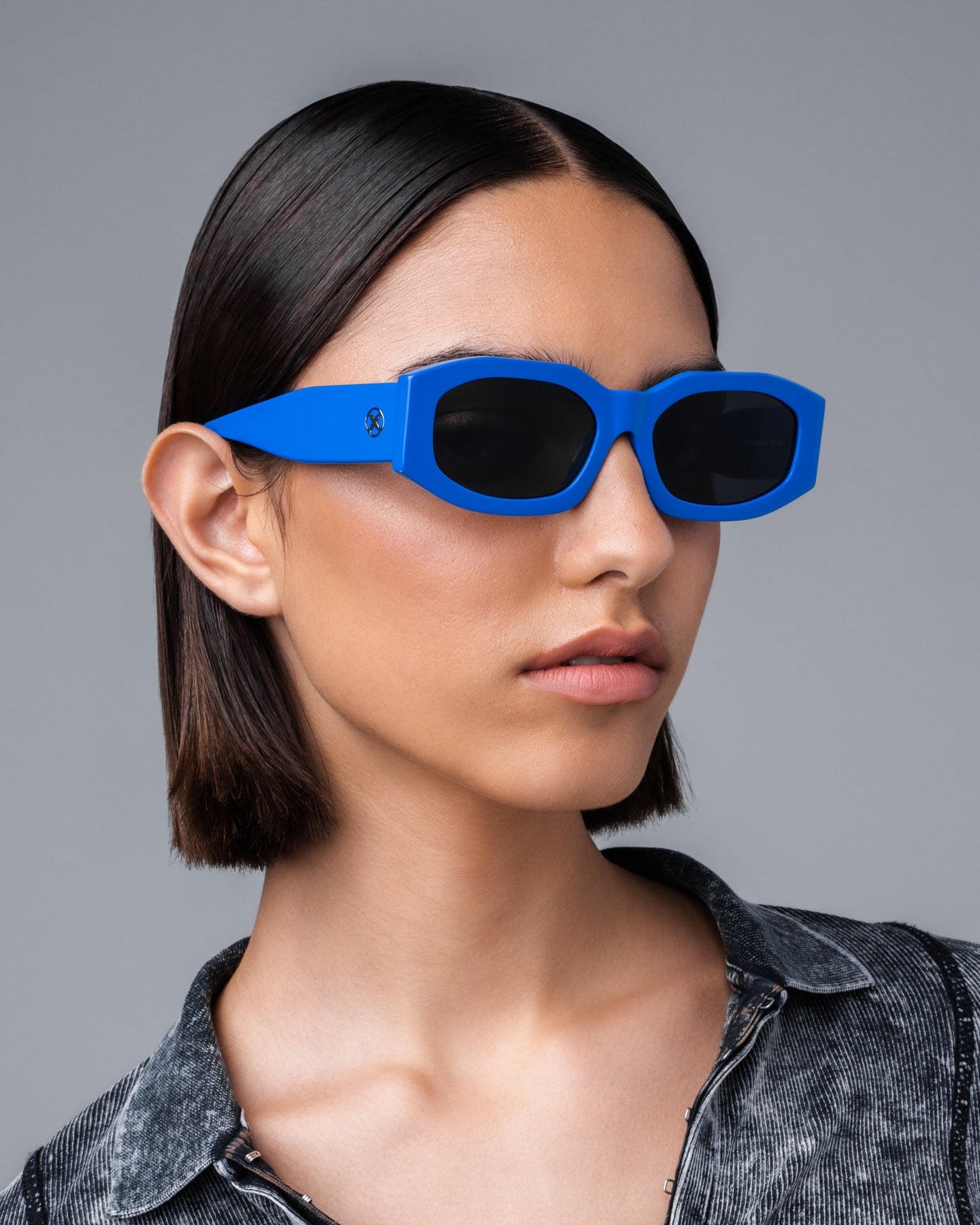 blue woman