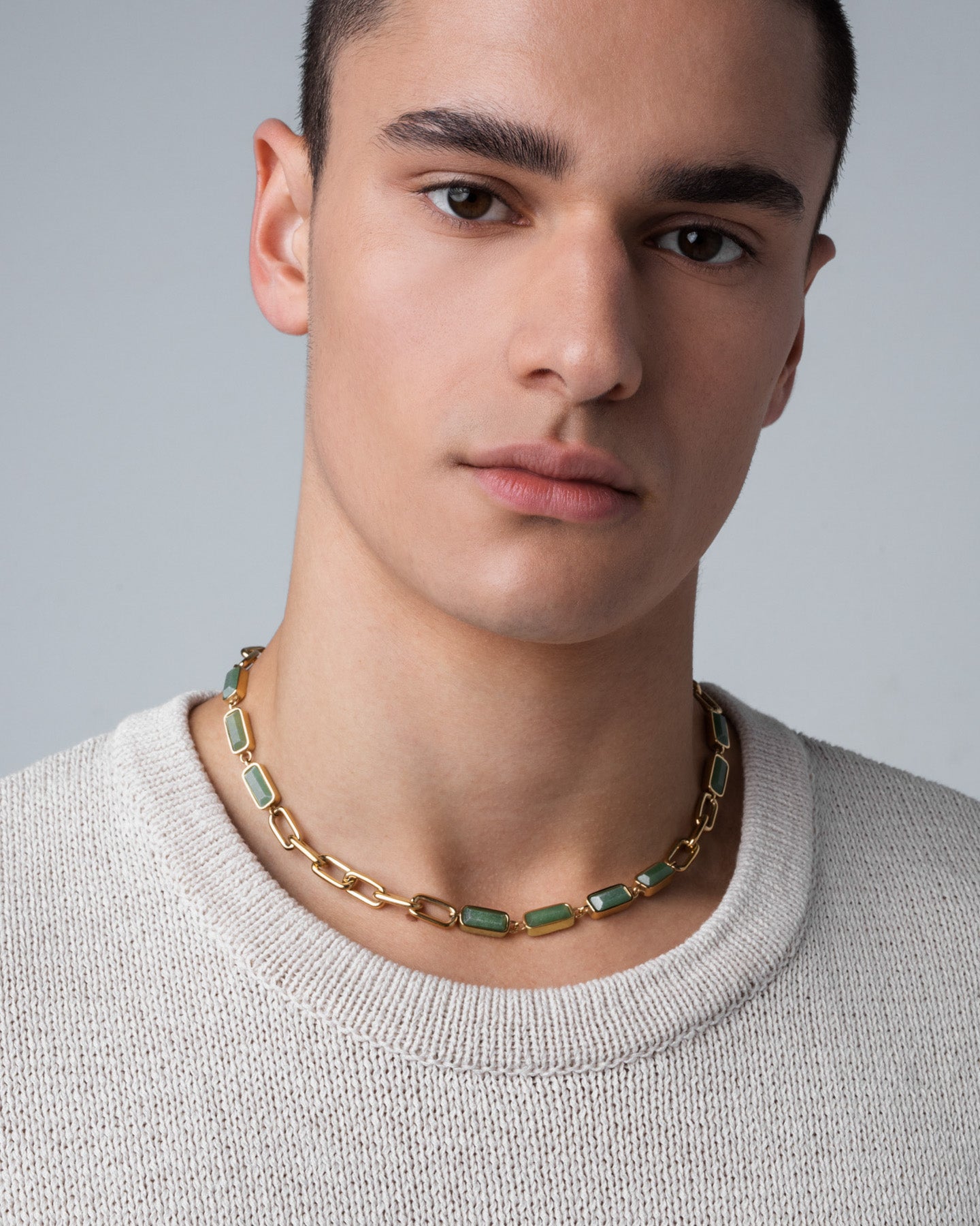 gold-aventurine man
