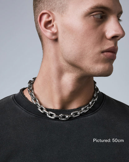 stainless-steel man