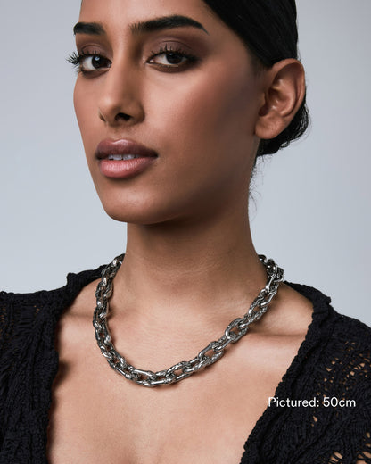 stainless-steel woman