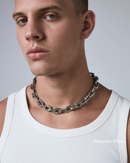 stainless-steel man