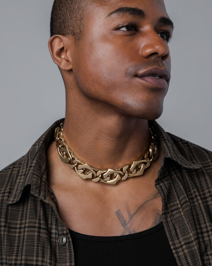 gold man