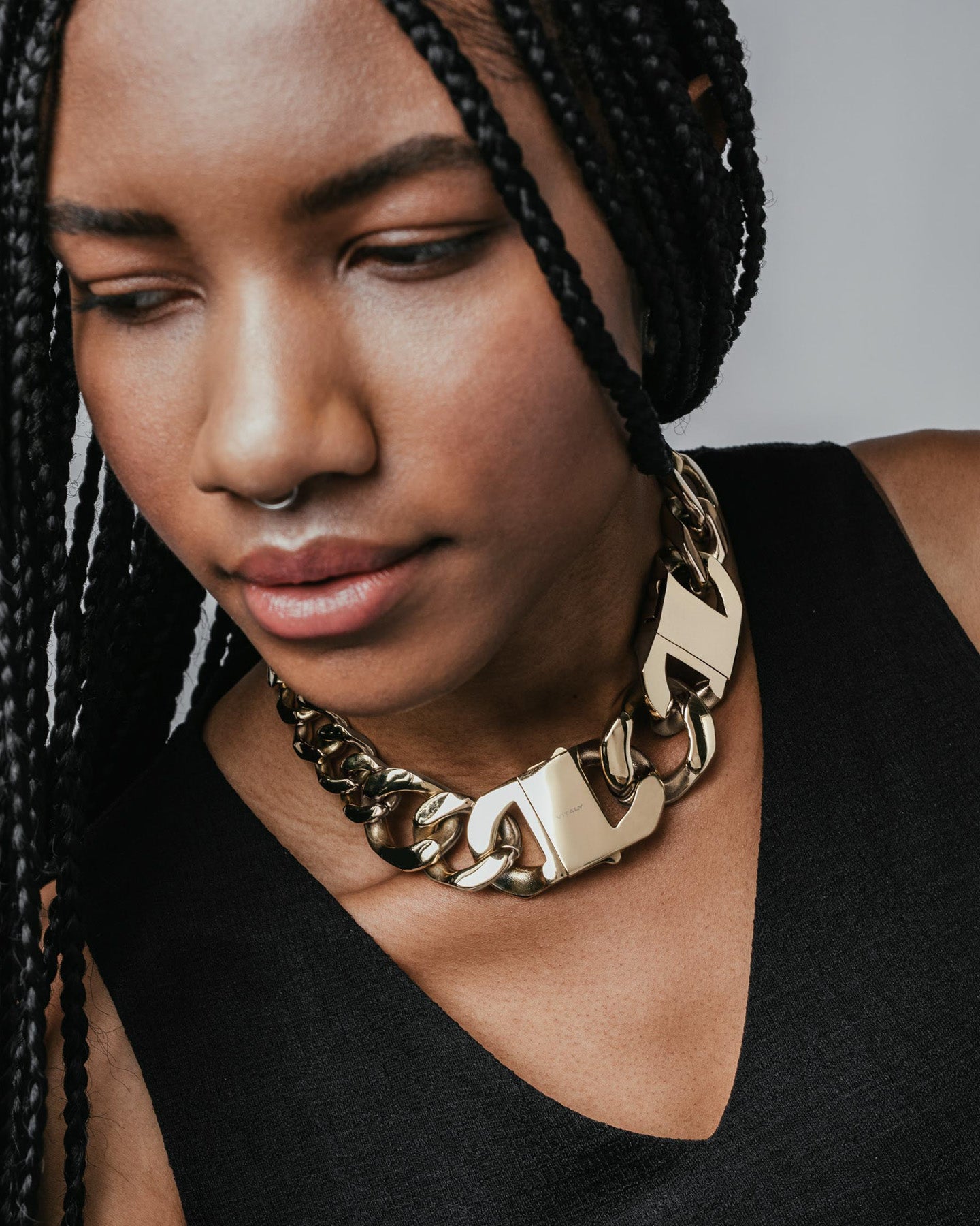 Vitaly Fuse Choker Chain | 100% Recycled Stainless Steel Accessories