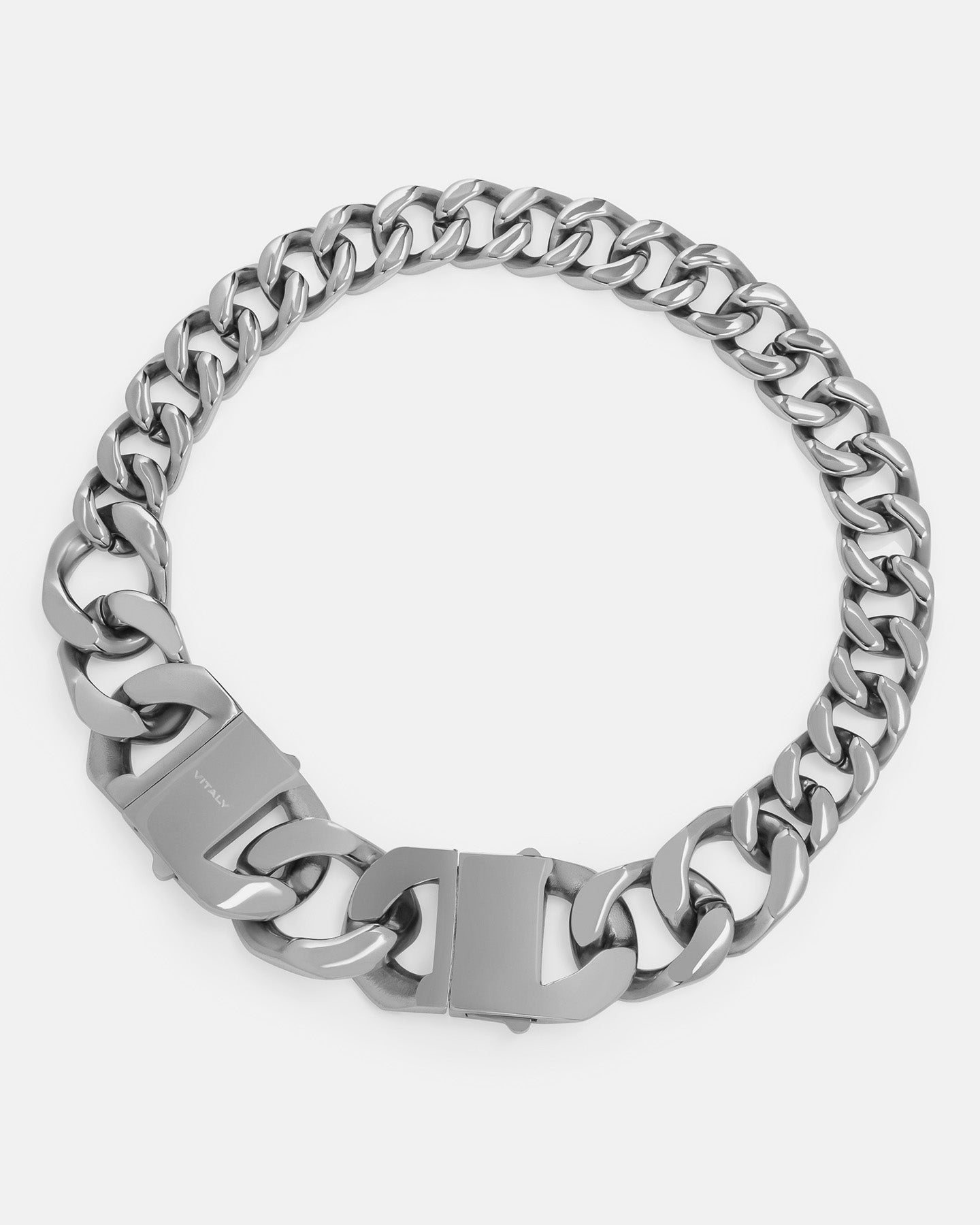 Vitaly◆FUSE チェーンネックレス 送料込 Vitaly Fuse Choker Chain | 100% Recycled Stainless Steel