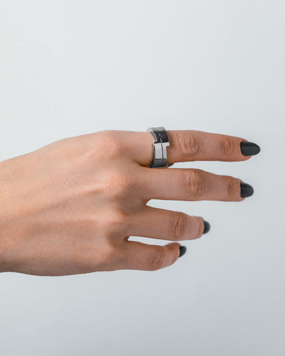 stainless-steel woman