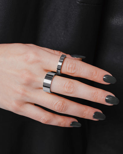 stainless-steel woman