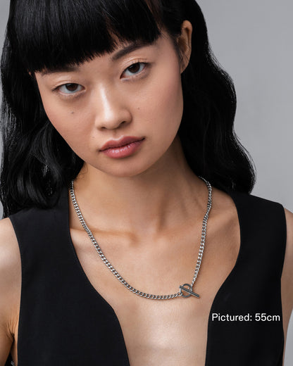 stainless-steel woman