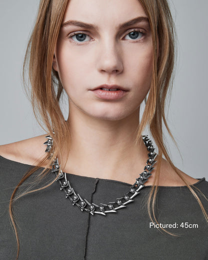 stainless-steel woman