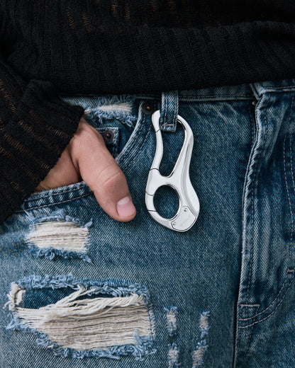 stainless-steel man