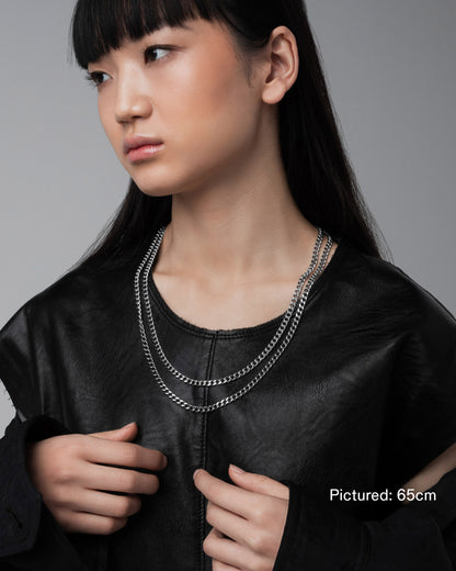stainless-steel woman