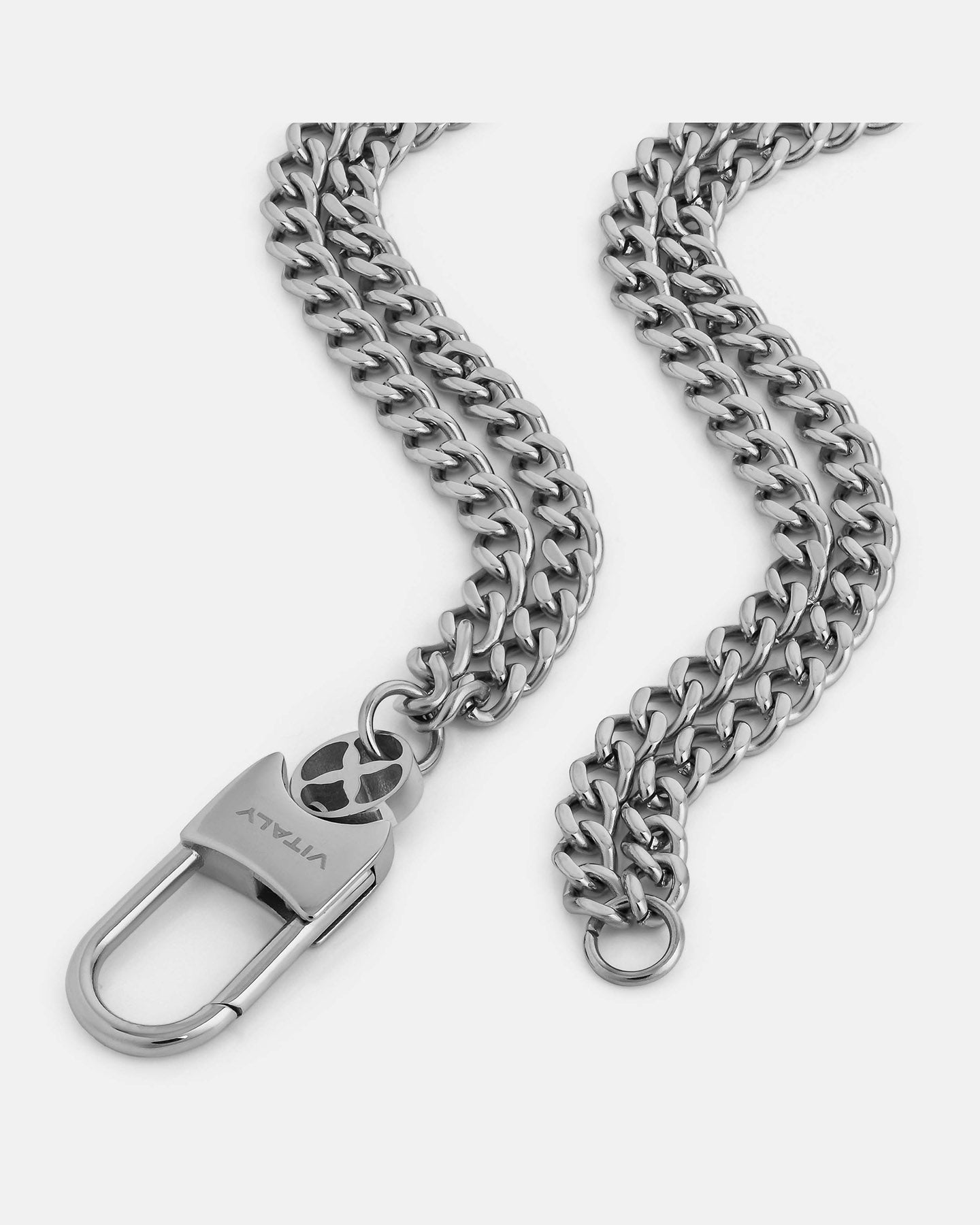 【VITALY】Kabel ダブルチェーンネックレス Vitaly - Kabel ダブルチェーンネックレス – AXENT