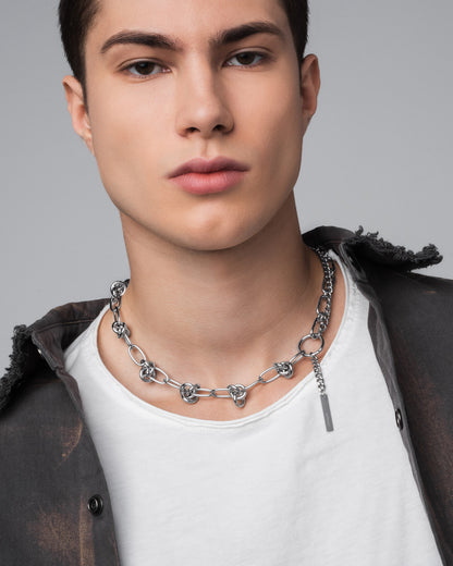 stainless-steel man