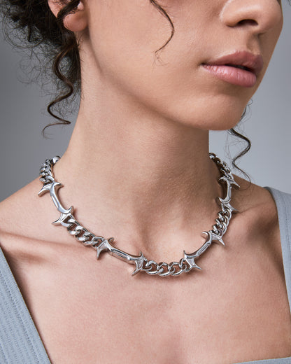 stainless-steel woman