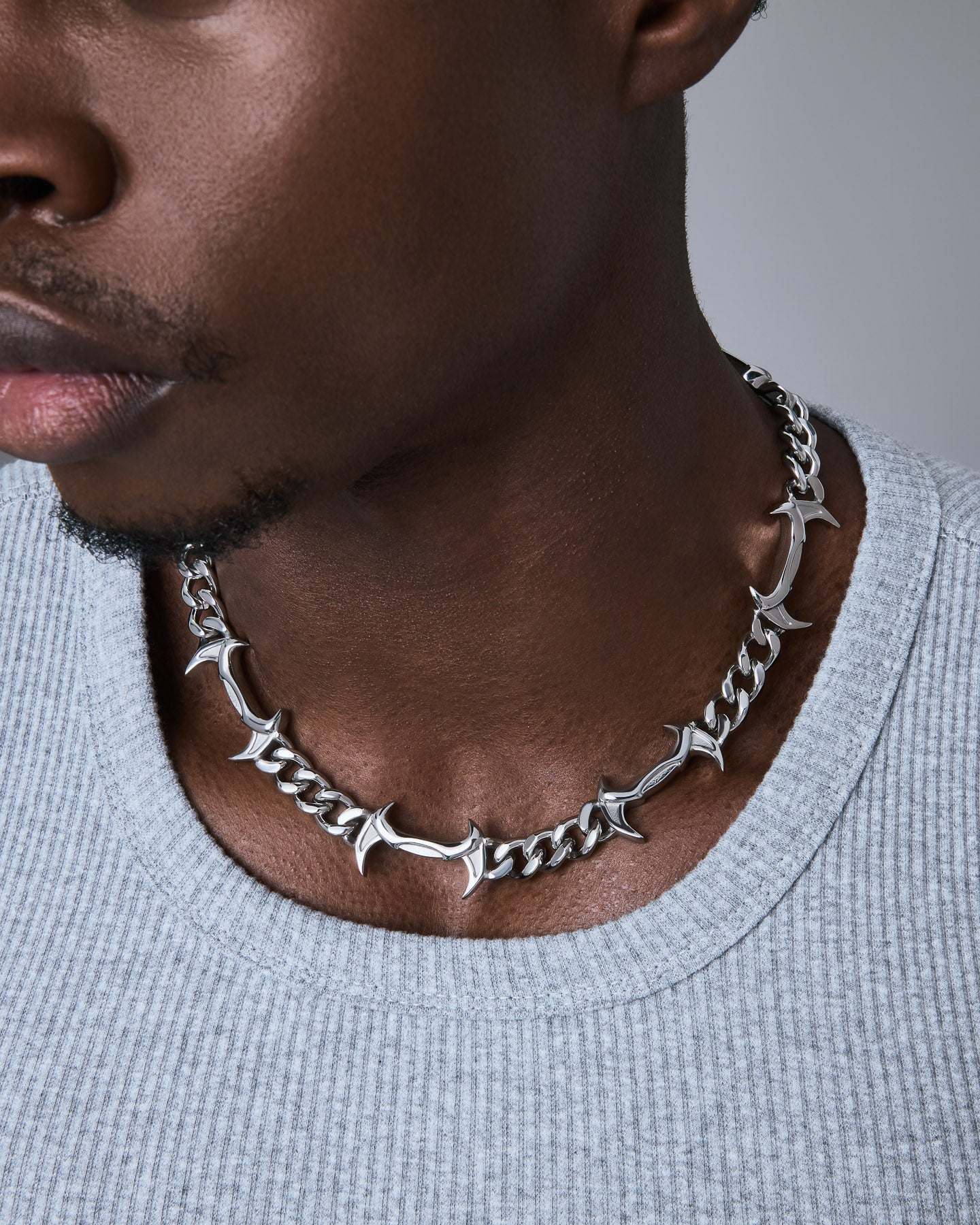stainless-steel man