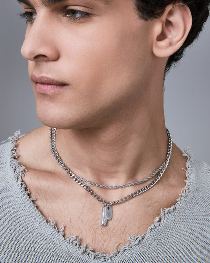 stainless-steel man