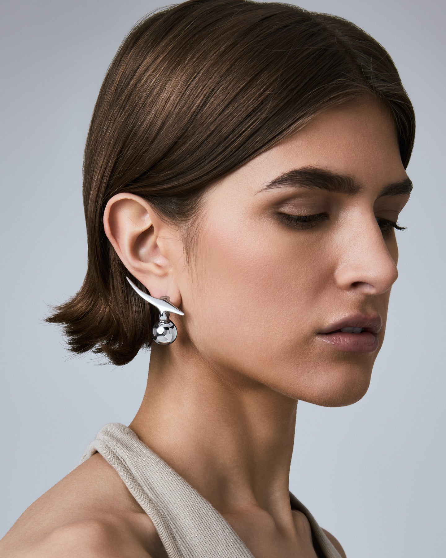 stainless-steel woman
