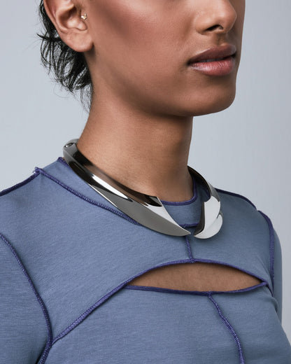 stainless-steel woman