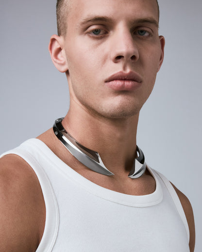 stainless-steel man