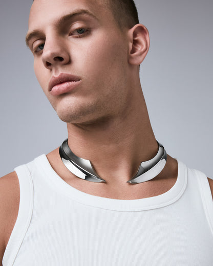stainless-steel man