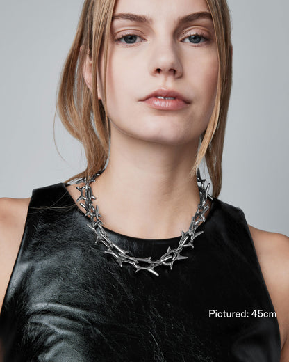 stainless-steel woman
