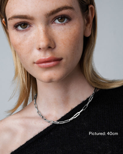 stainless-steel woman