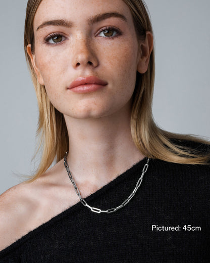 stainless-steel woman