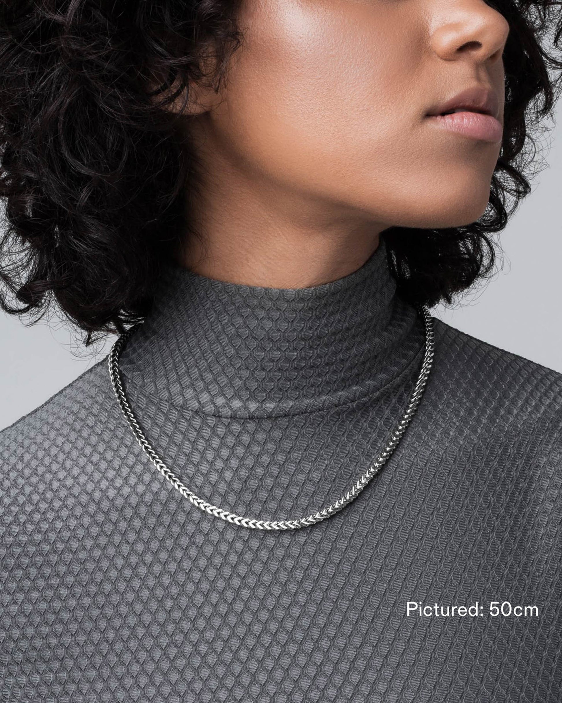 stainless-steel woman