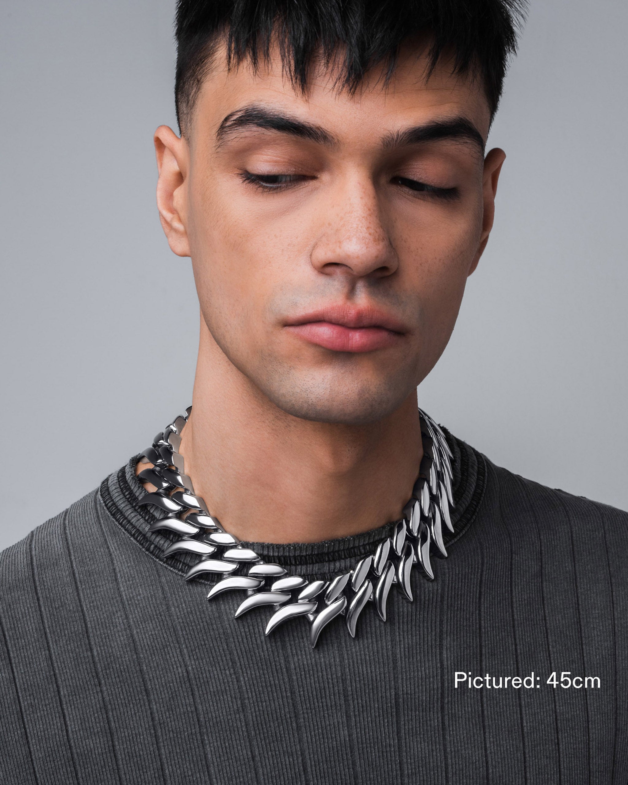 海外セレブ愛用 Vitaly◆Zero チェーンネックレス VITALY(バイタリー)商品ページ - Zero Necklace - Silver