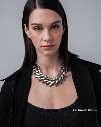 stainless-steel woman