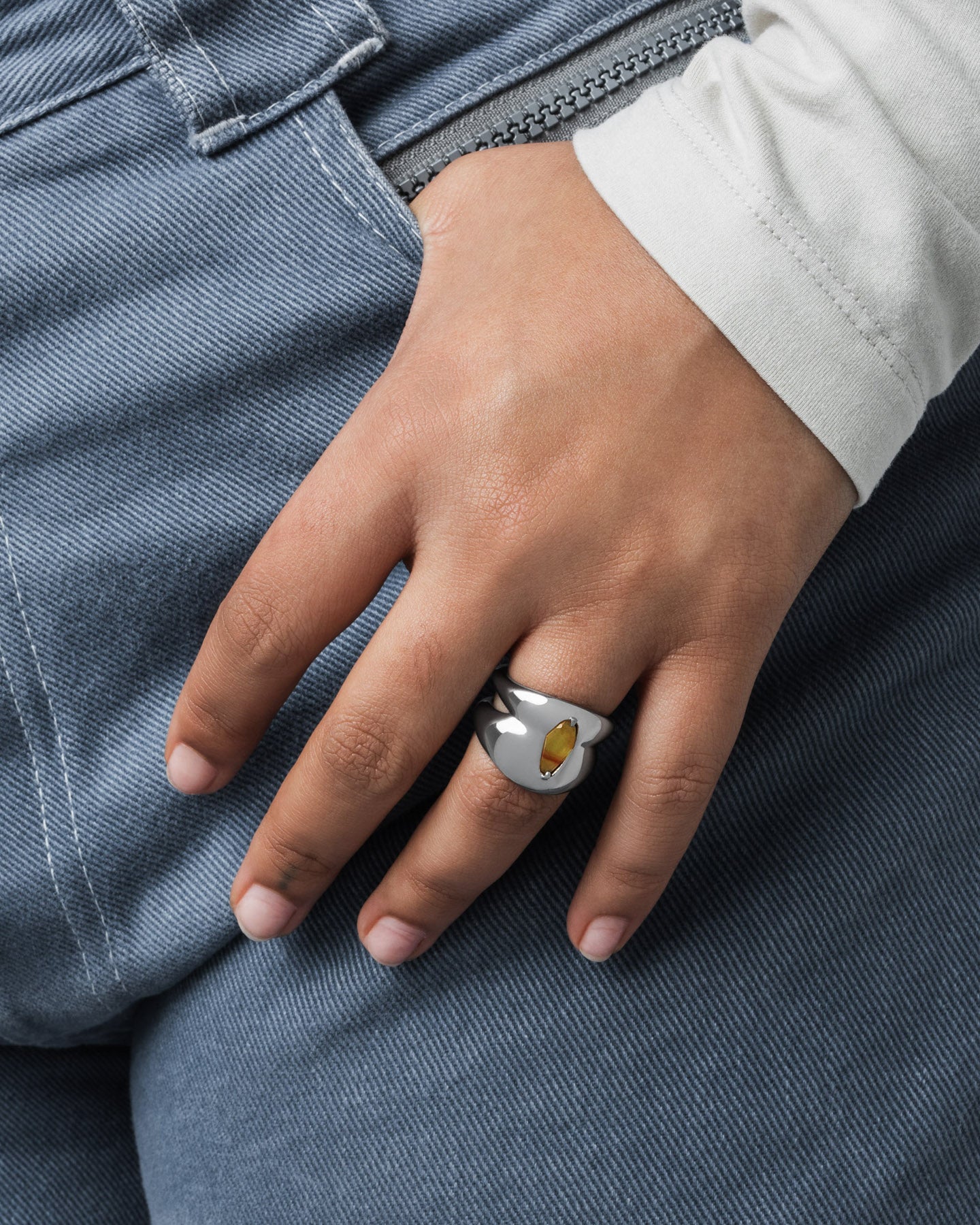 stainless-steel-orange woman